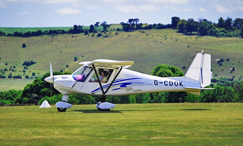 airsport Ikarus C42 microlight