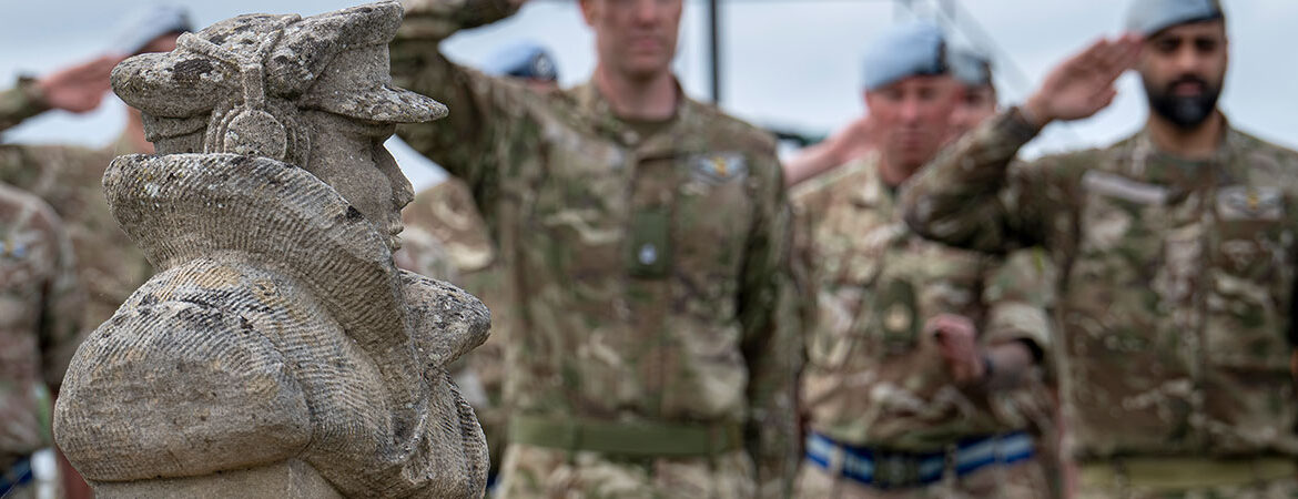 Honouring History: Wreath-Laying Ceremony at Old Sarum AOP Memorial